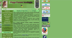 Desktop Screenshot of pf-prg.hu